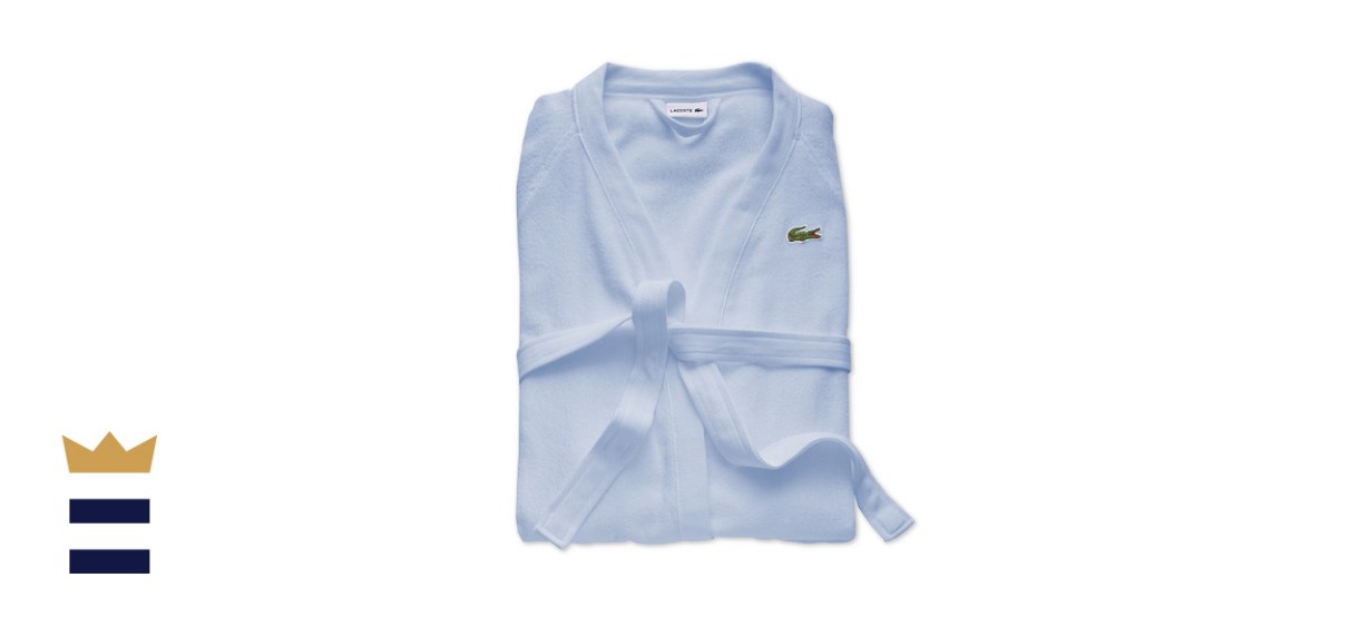 Lacoste Home Pique Bathrobe