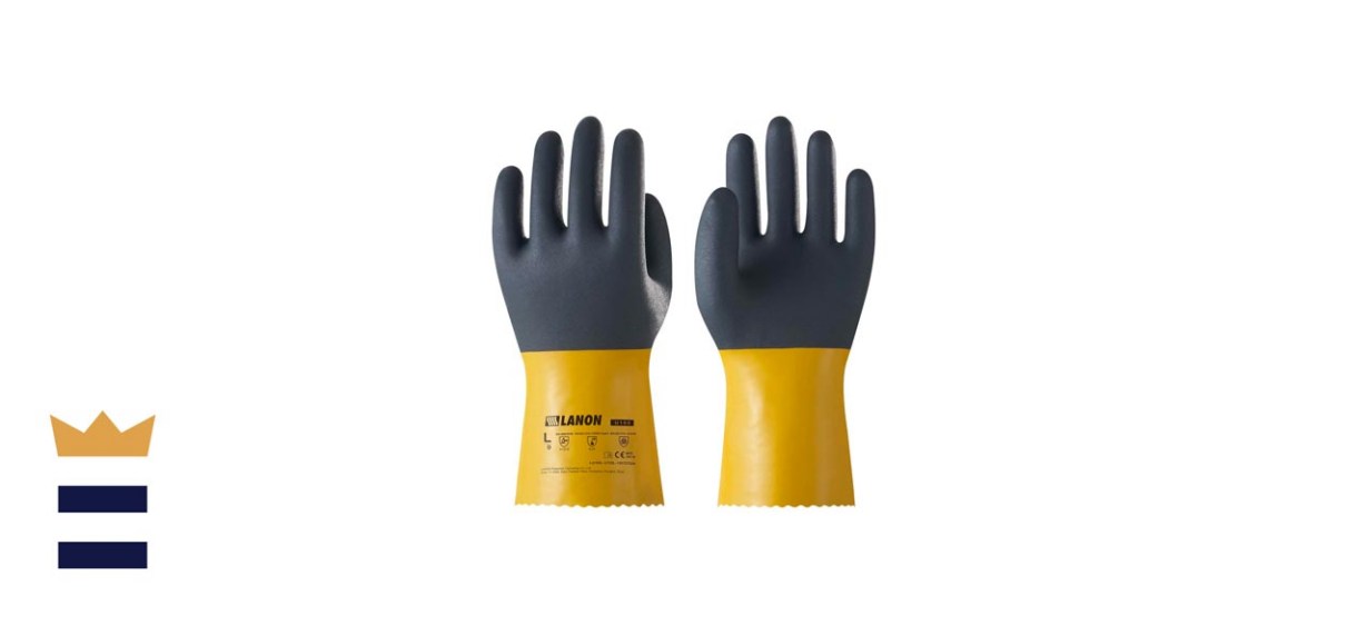 Lanon PVC Coated Chemical Resistant Gloves