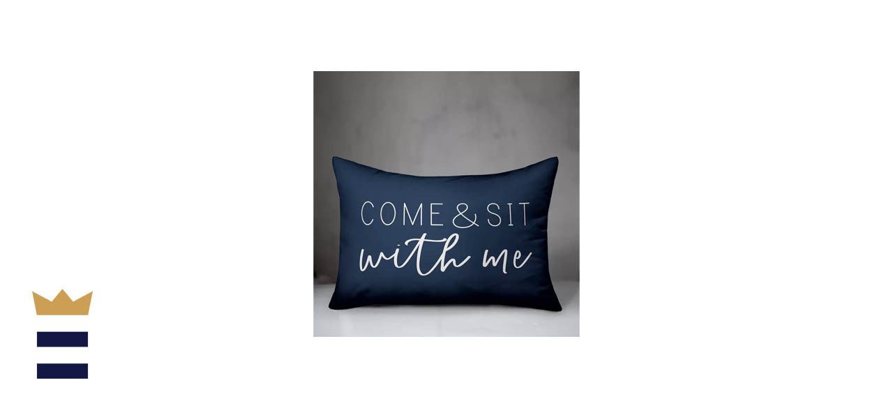 throw pillows with words