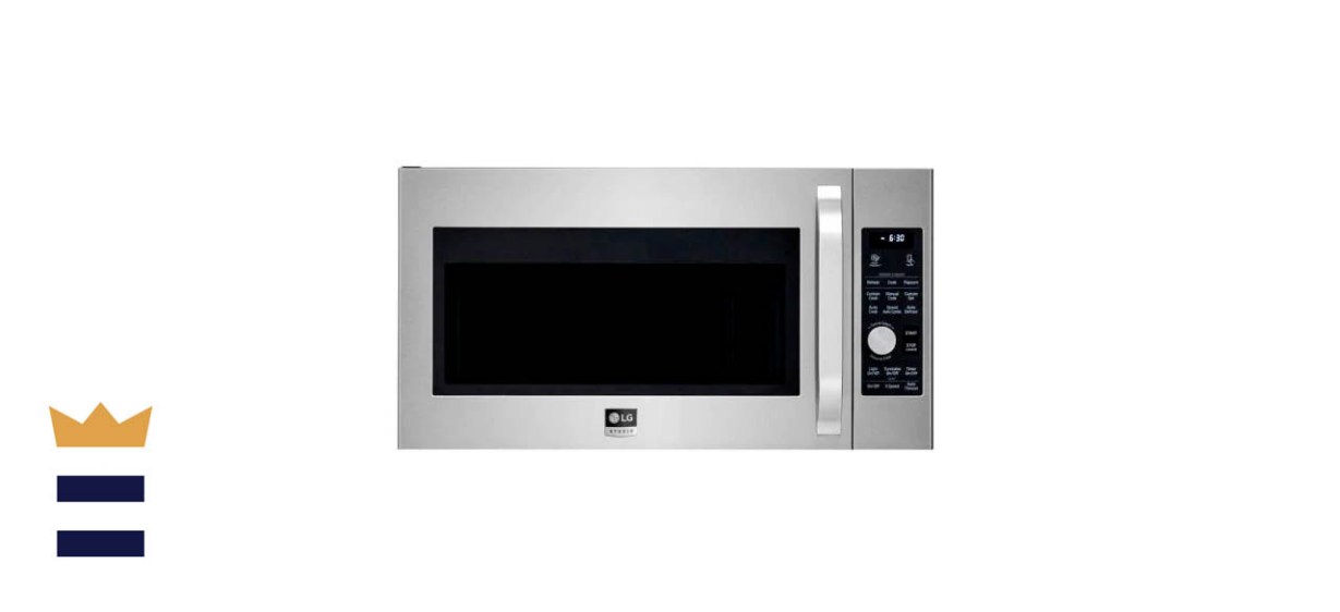 LG Studio LSMC3086SS Convection Over-the-Range Microwave Oven with Sensor Cook, 1.7 Cubic Feet