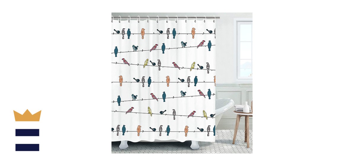 Livilan Bird Shower Curtain