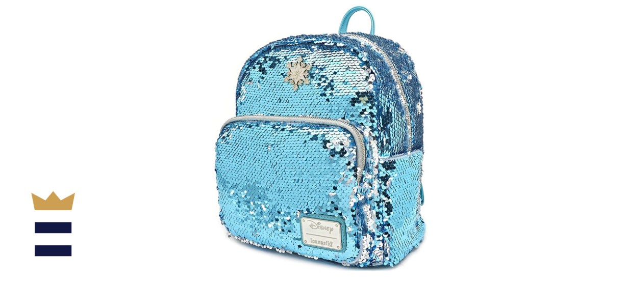 Loungefly Frozen Reversible Sequin Mini Backpack