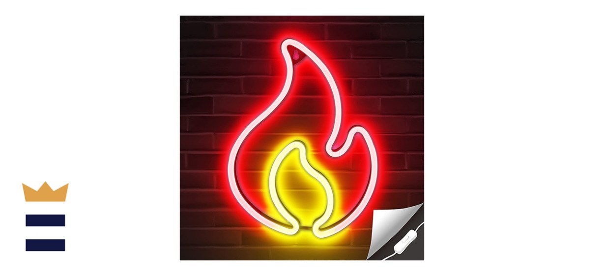 Lumoonosity Flame Neon Sign