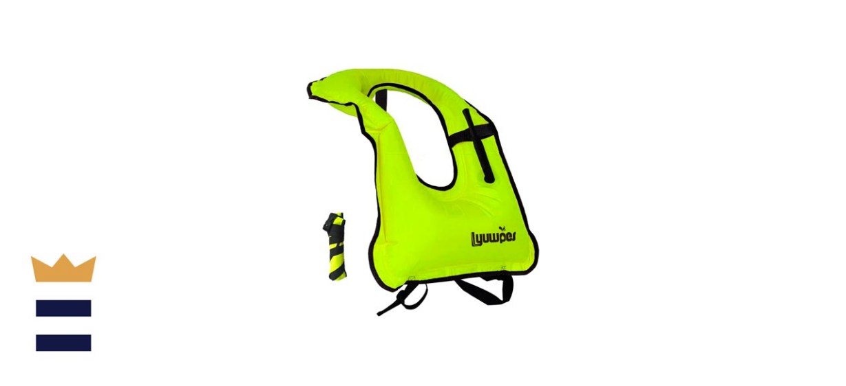 Lyuwpes Inflatable Adult Snorkel Vest