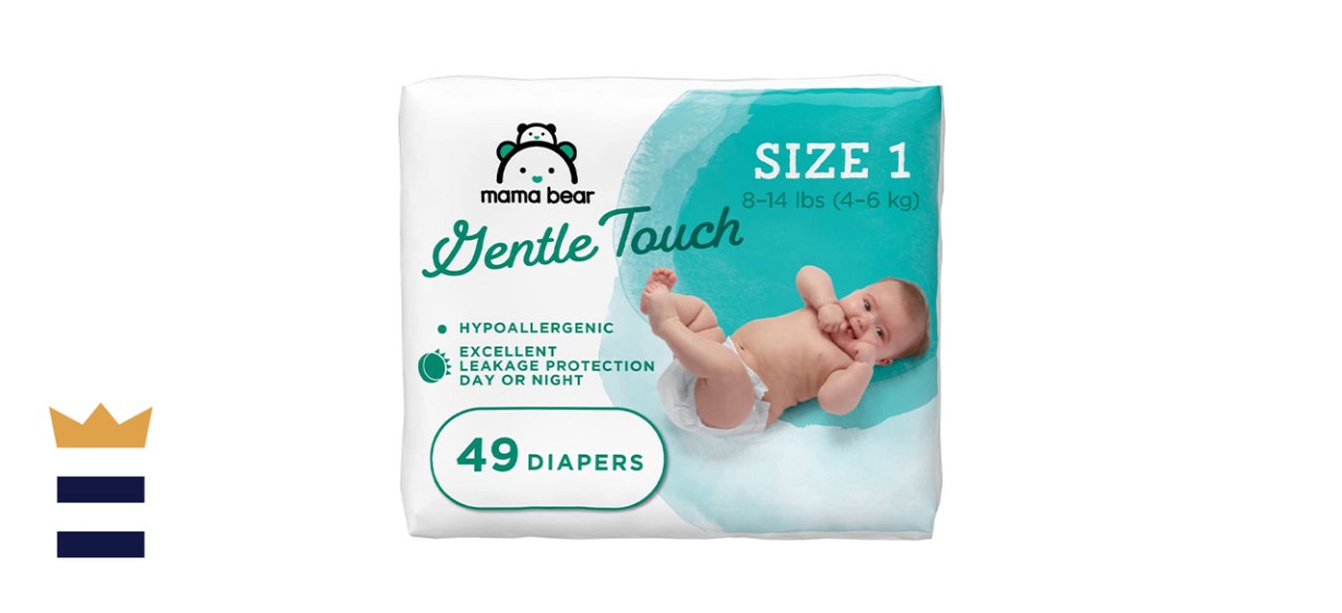 Mama Bear Gentle Touch Diapers Hypoallergenic