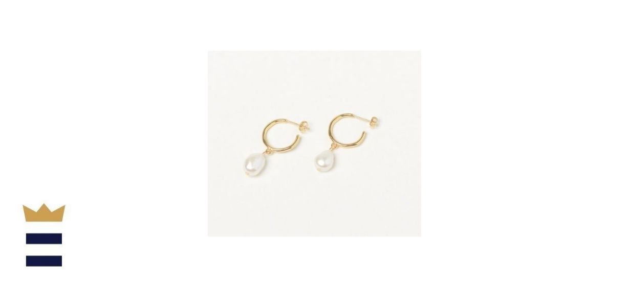 Margot Pearl Hoops