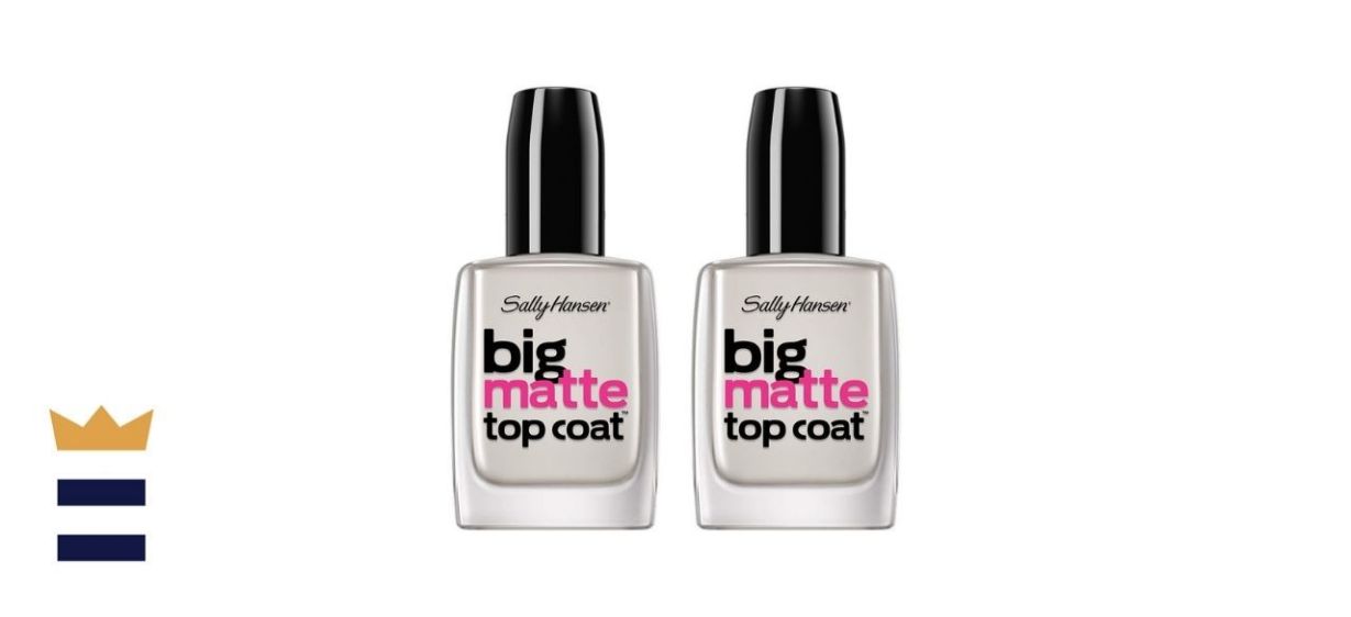 matte top coat nail polish