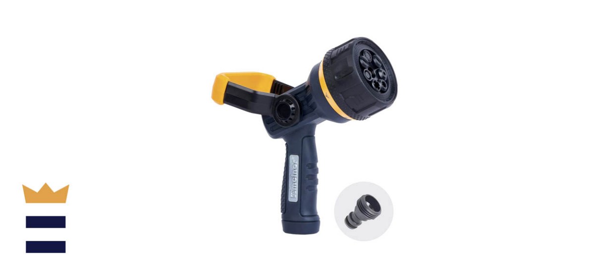 Melnor AMZ Torrent Seven-Pattern Hose Nozzle With QuickConnect Adapter Set