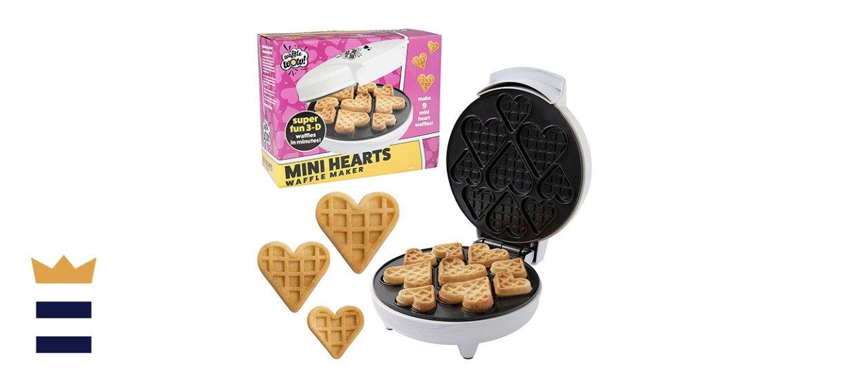 Mini Hearts Waffle Maker