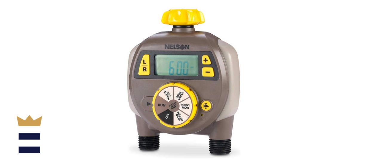 Nelson 56612 Dual Outlet Electric Watering Timer 