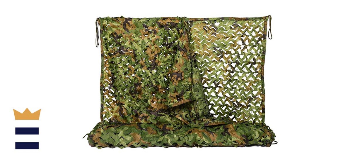 NINAT Woodland Camo Netting