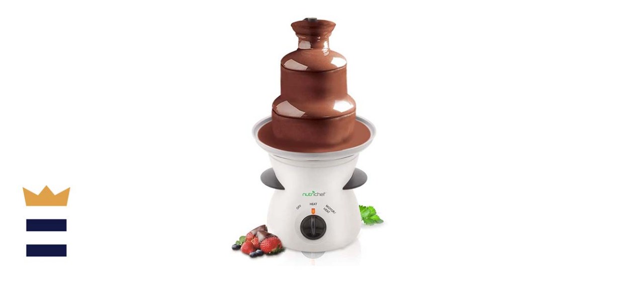 NutriChef 3-Tier Chocolate Fondue Fountain