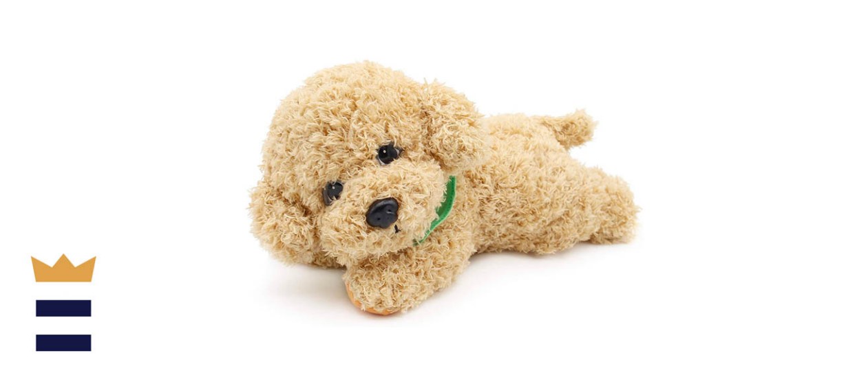 Oits Cute Simulation Plush Poodle Toy Dog Stuffed Animal