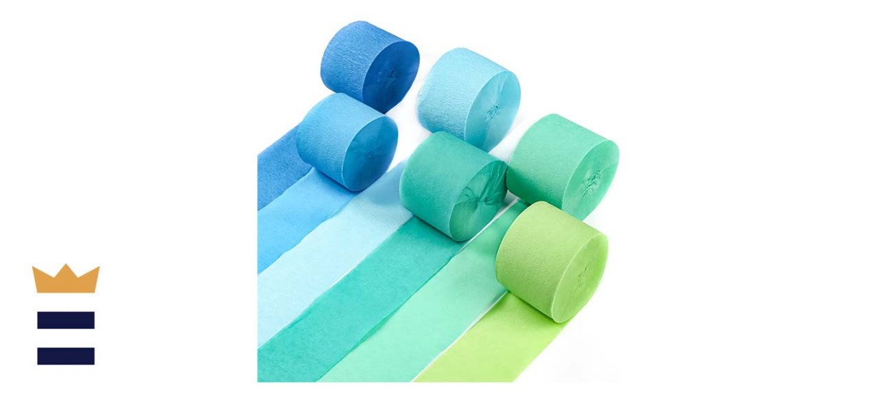 PartyWoo Crepe Paper Streamers