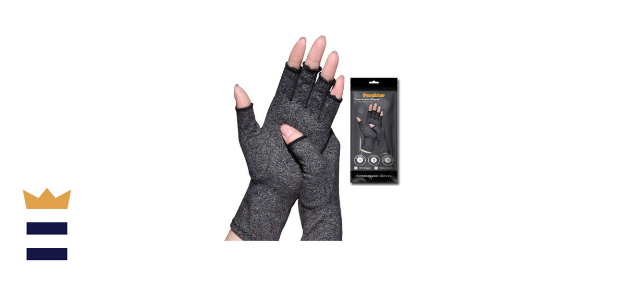 Pnrskter Fingerless Arthritis Compression Gloves