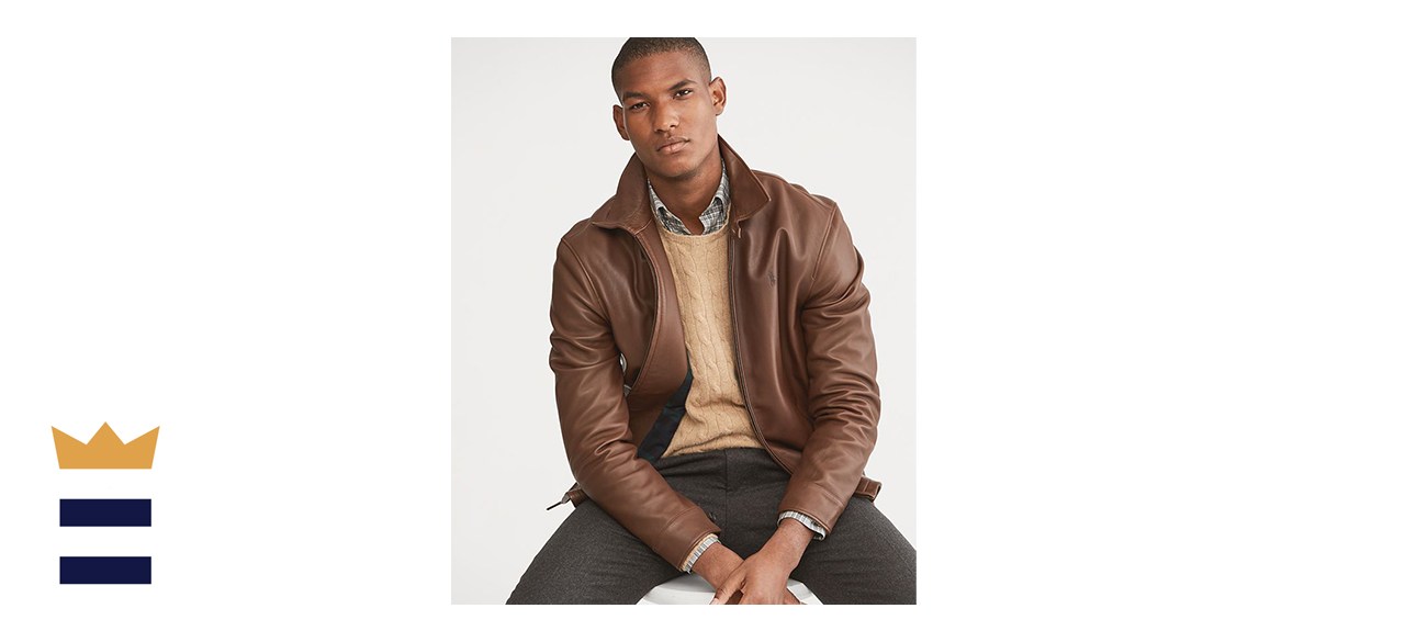 best brown leather jacket