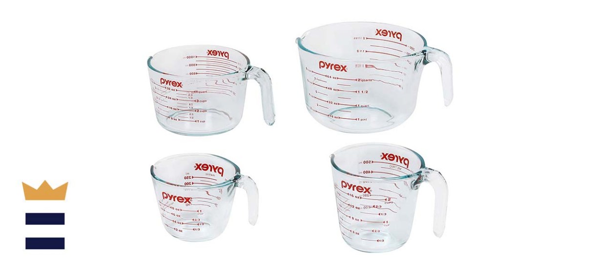 Pyrex Glass Measuring Cups Set