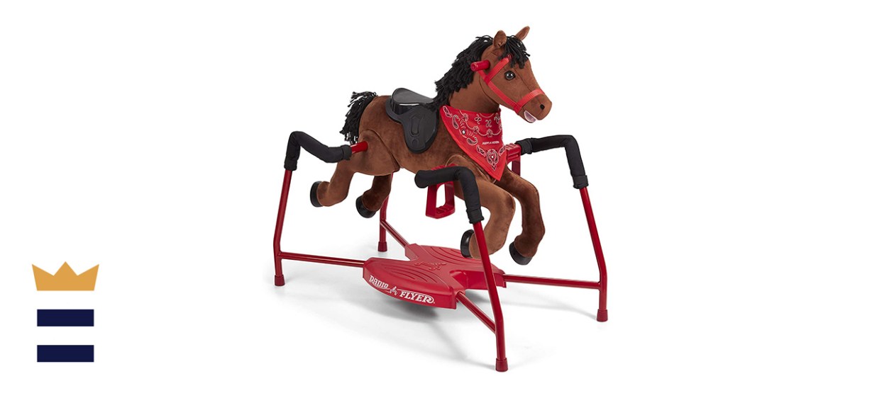 Radio Flyer Chestnut Plush Interactive Riding Horse