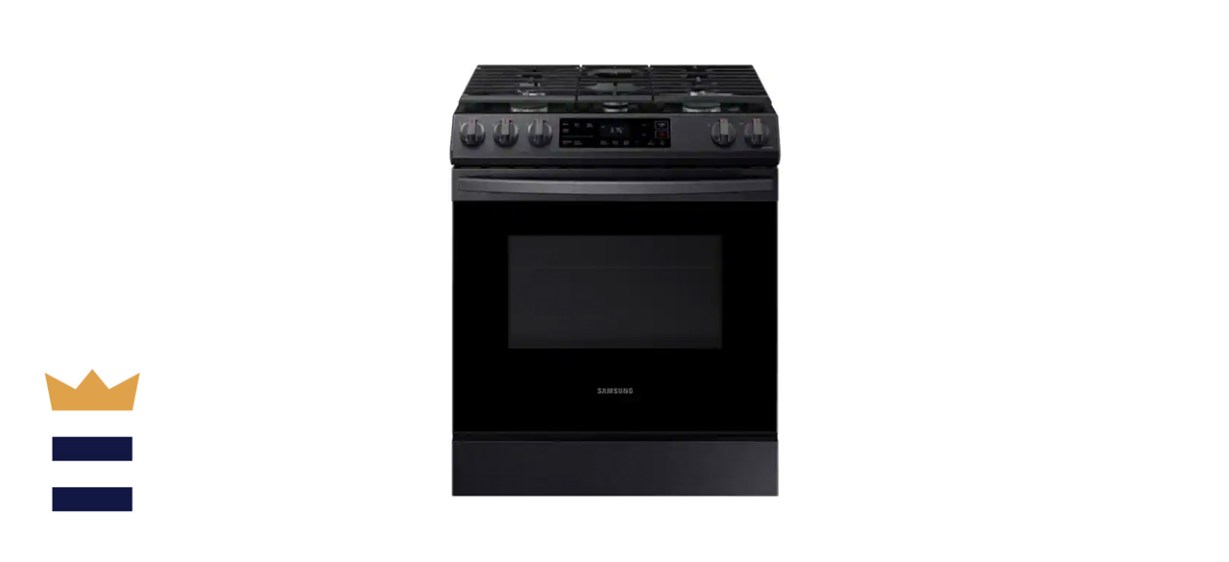 Samsung 30-inch 6-Cubic-Foot Slide-In Gas Range