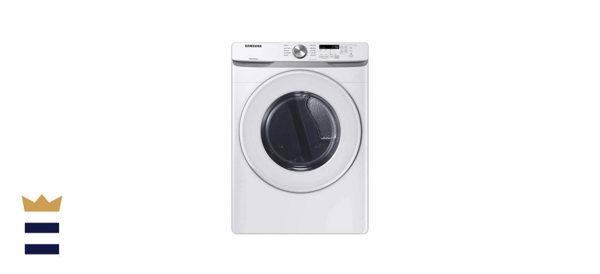 Samsung DVE45T6000W 7.5 cu. ft. White Electric Dryer