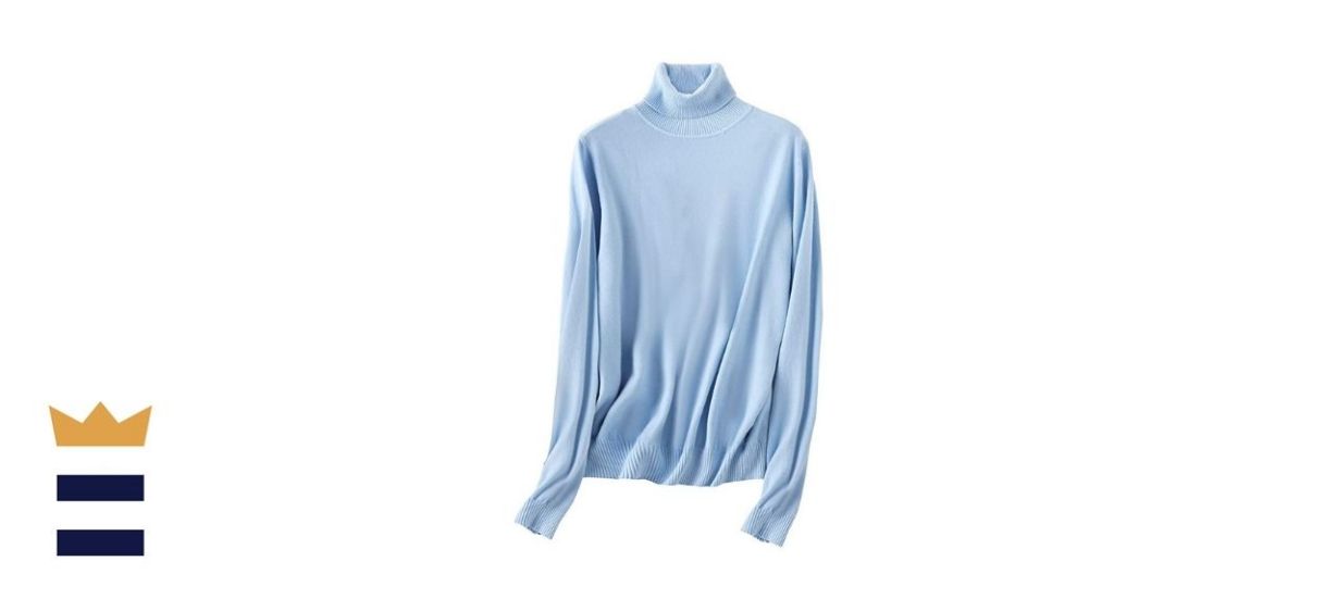 XTX Mens Casual Cable Knit Top Turtle Neck Solid Color Pullover Jumper Sweaters XTX Mens Casual Cable Knit Top Turtle Neck Solid Color Pullover Jumper Sweaters