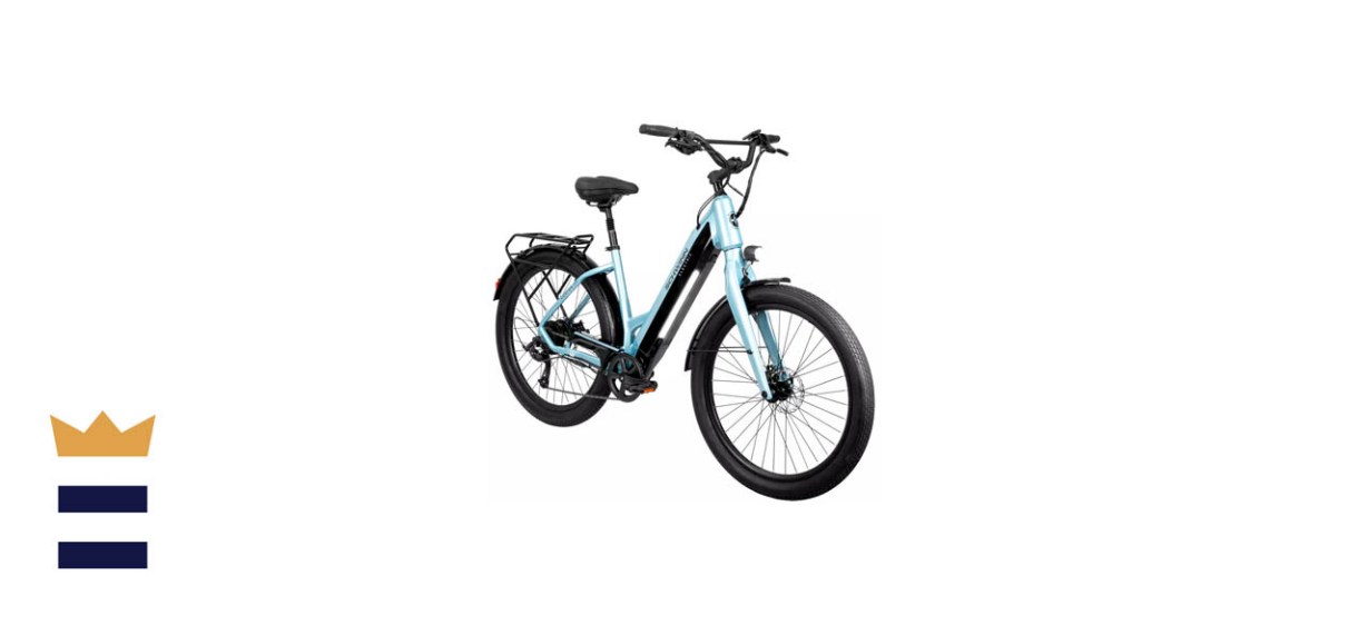 Schwinn Coston Electric Step-Thru Hybrid Bike