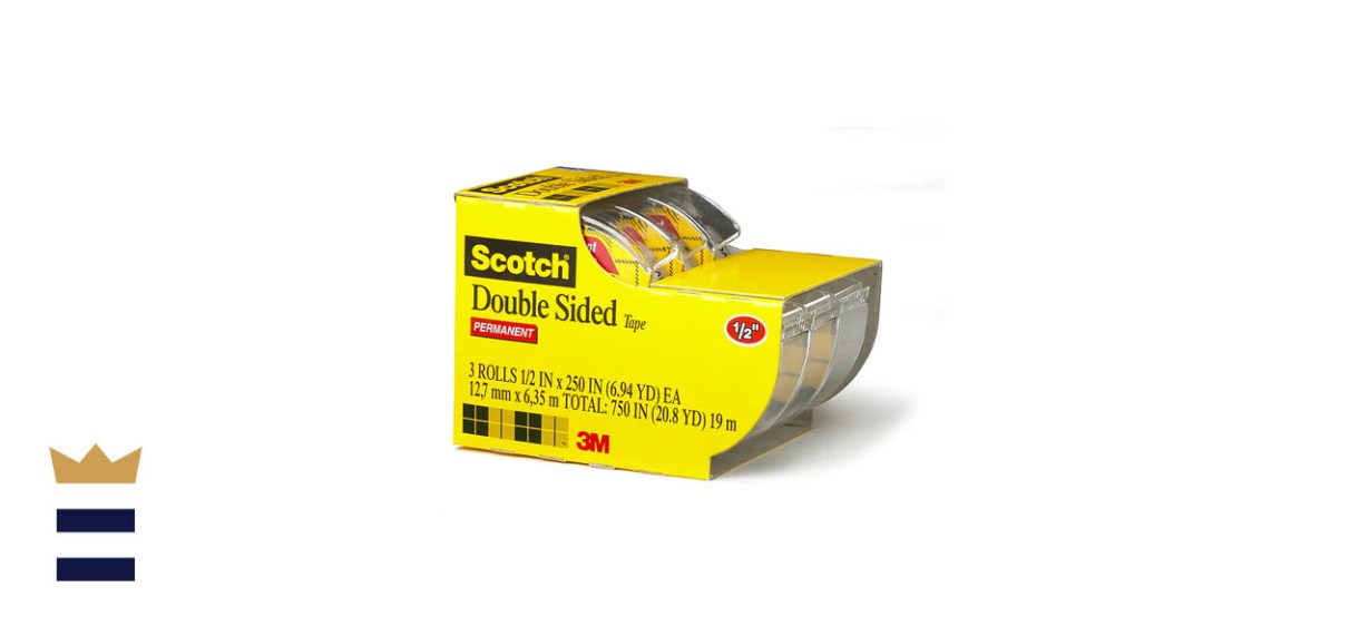 Scotch Permanent double-sided Tape w/ Refillable Dispenser