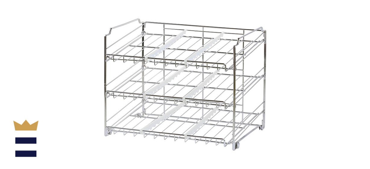 Can Rack Organizers : SimpleHouseware Stackable Can Rack Organizer