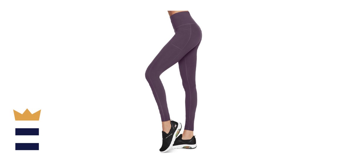 Black Skechers Go Walk High Waisted Leggings Ii Ladies - Get The Label