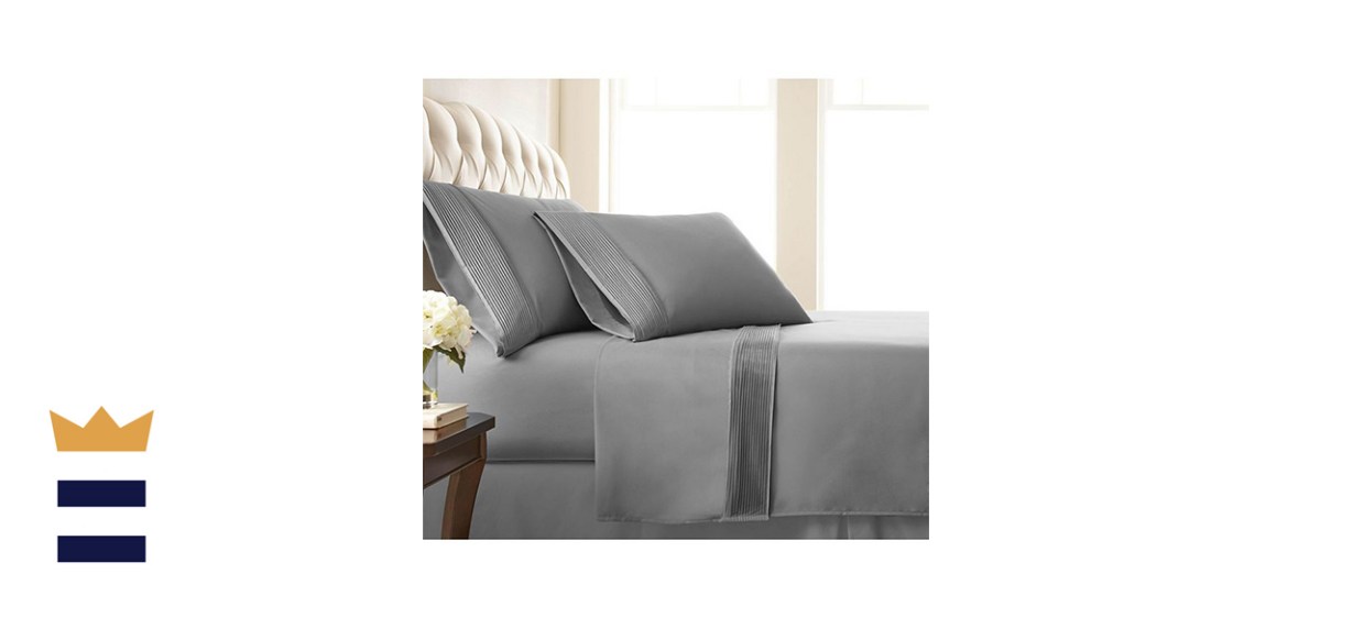 Southshore Fine Linens Classy Pleated 21 Extra Deep Sheets