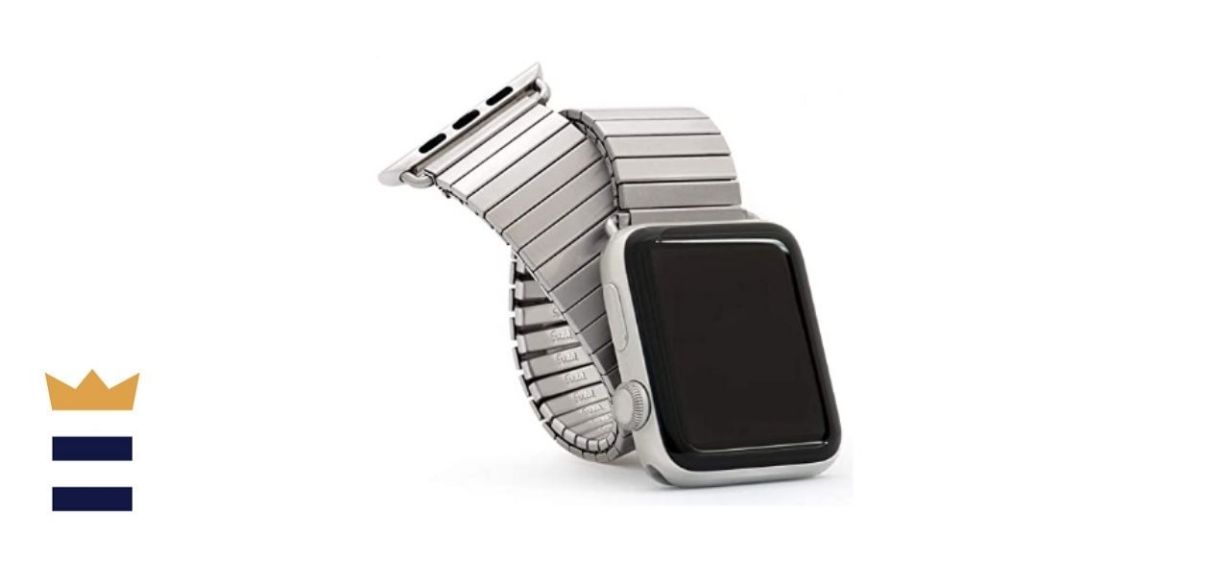 Speidel Twist-0-Flex Stainless Steel Apple Watch Bandq