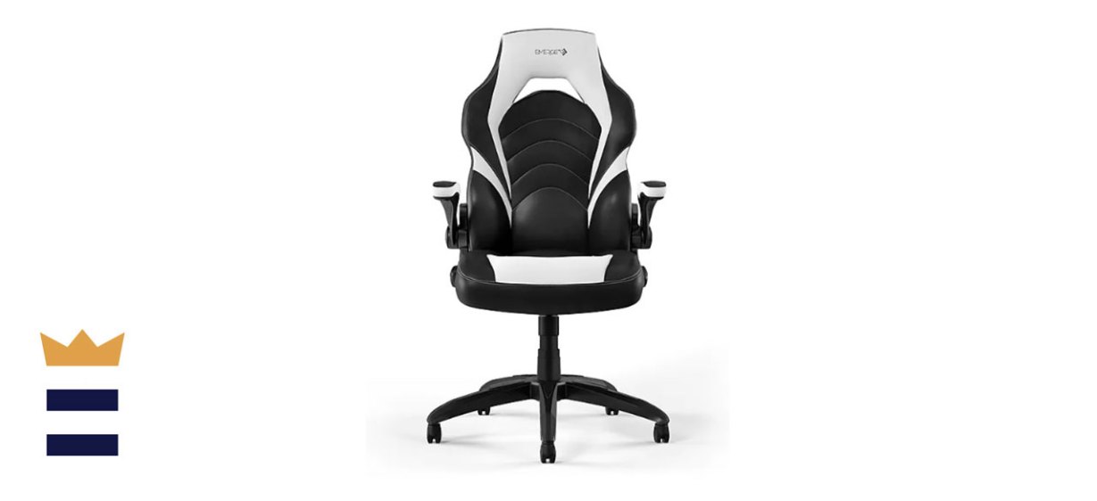 Staples Emerge Vortex Bonded Leather Gaming Chair Staples Emerge Vortex Bonded Leather Gaming Chair