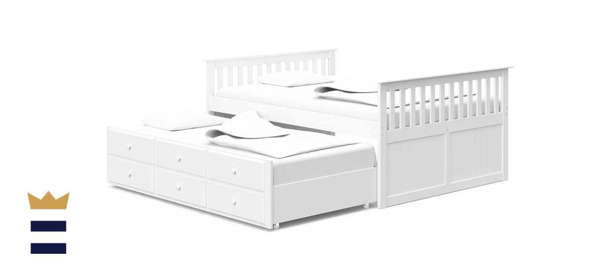 Storkcraft Marco Island Full Captain's Bed with Trundle