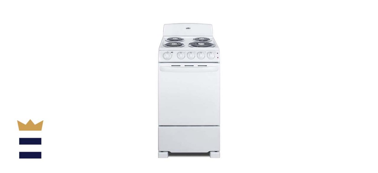 Summit Appliance RE203W 20 Inch Electric Coil Range