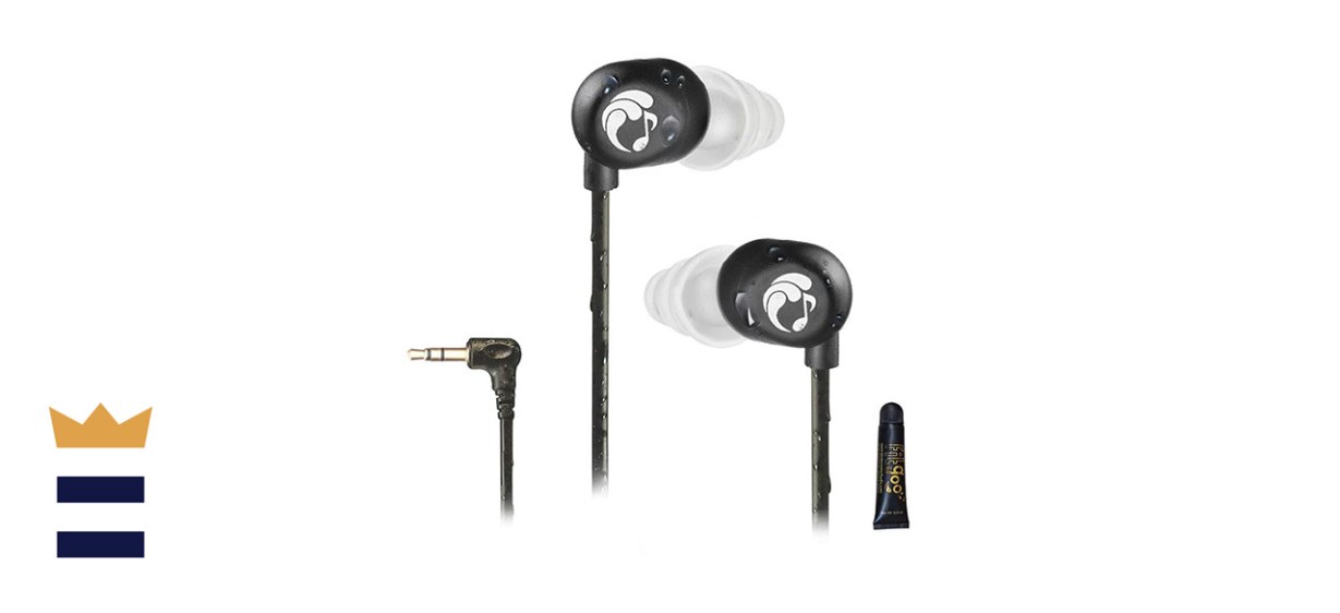 Swimbuds Flip Waterproof Short-Cord Headphones