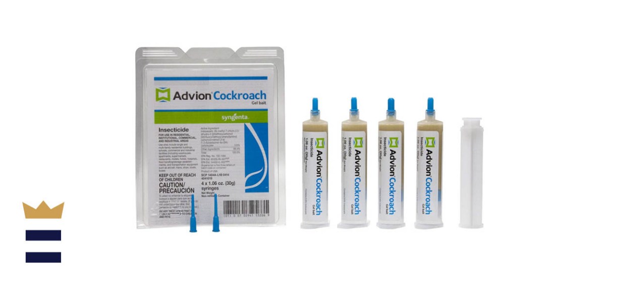 Syngenta Advion Cockroach Gel Bait, 4 syringes, 1.06 oz. each