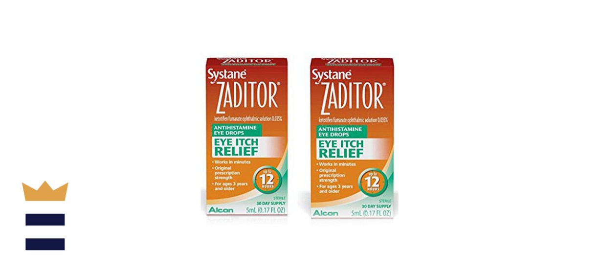 Systane Zaditor Antihistamine Eye Drops 2 Count