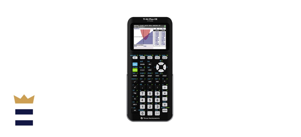 Texas Instruments TI-84 Plus CE Color Graphing Calculator, Black