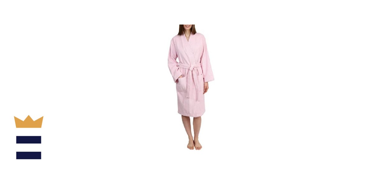 Towel Selections Women_s Robe Turkish Cotton Terry Kimono Bathrobe