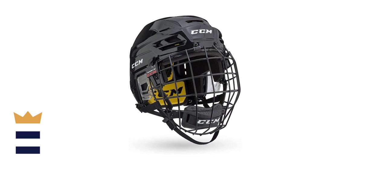 Tracks 210 Hockey Helmet Combo with Cage