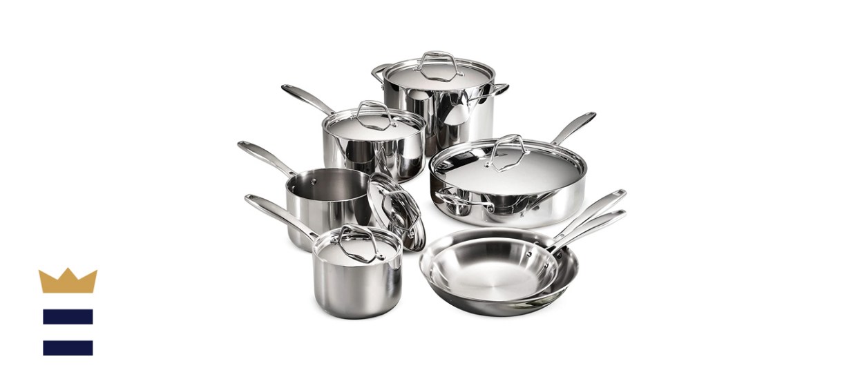 Tramontina Tri-Ply Clad 12-Piece Cookware