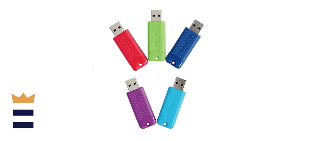 Verbatim PinStripe 64GB USB 3.0 Flash Drives Verbatim PinStripe 64GB USB 3.0 Flash Drives