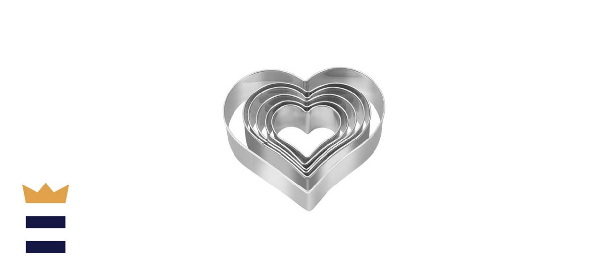 Wadngxm Heart Cookie Cutter Set