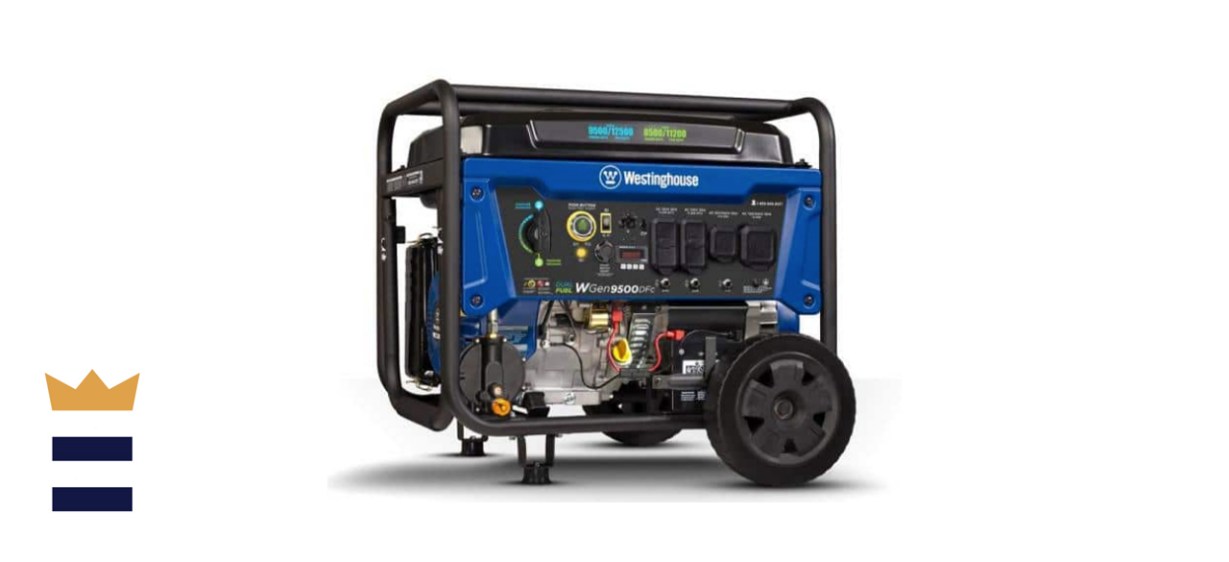 Westinghouse 12,500/9,500-Watt Dual Fuel Portable Generator