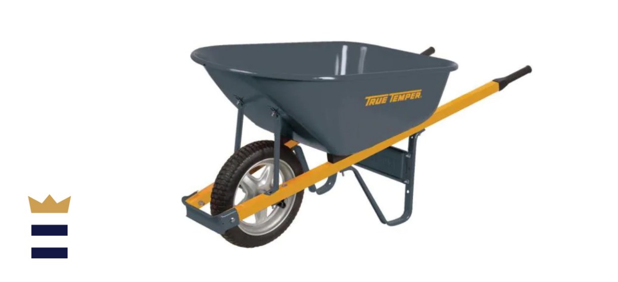 True Temper 6 cu. ft. Wheelbarrow