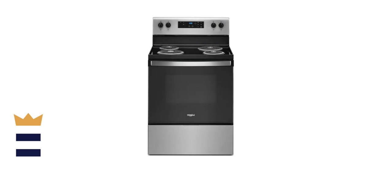 Whirlpool 30 in. 4.8 cu.ft. 4-Burner Electric Range