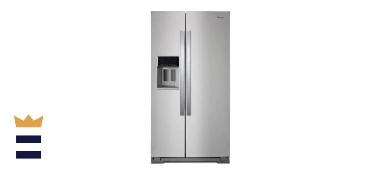 Whirlpool 28-Cubic-Foot Side by Side Refrigerator