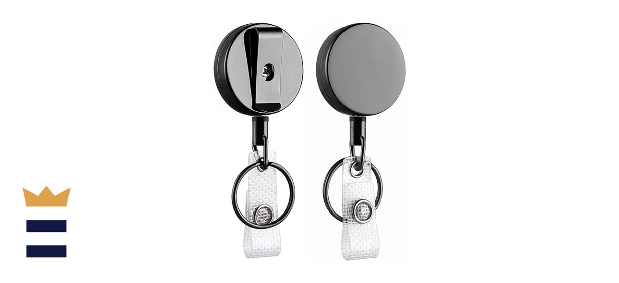 Will Well Heavy-Duty Retractable Badge Holders