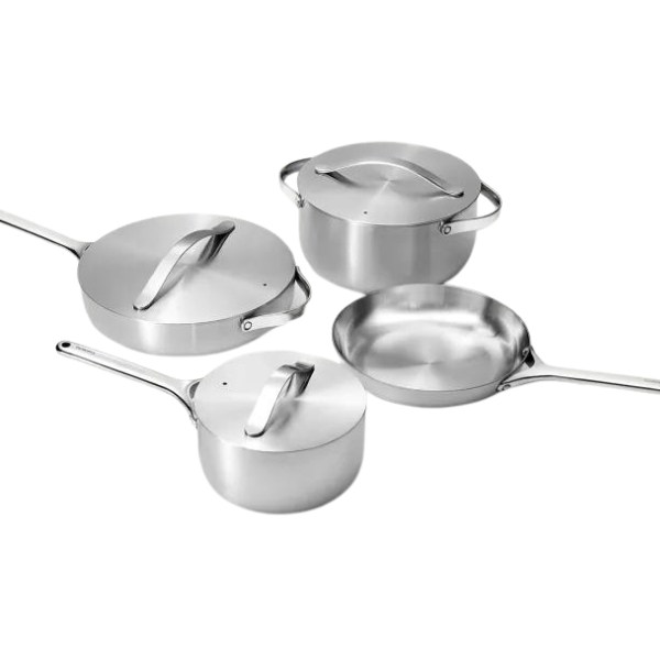 Caraway 5-Ply Stainless Steel Cookware Set