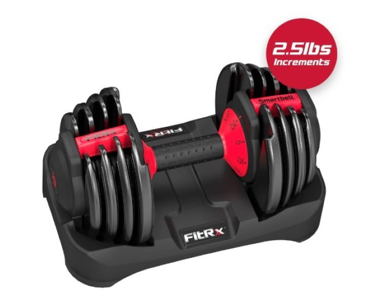 FitRx SmartBell 9 in 1 Adjustable Dumbbell